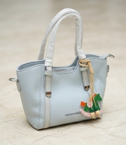 IMPORTED - Women Hand Bag with Playful Rocking Horse Charm