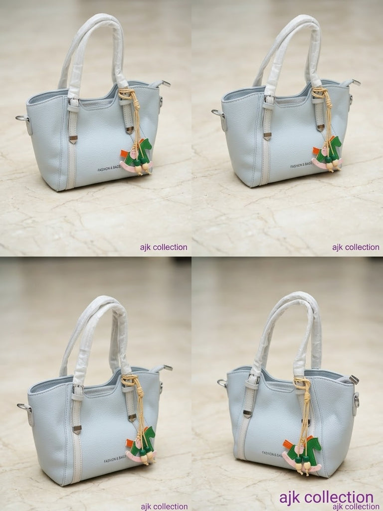 IMPORTED - Women Hand Bag with Playful Rocking Horse Charm