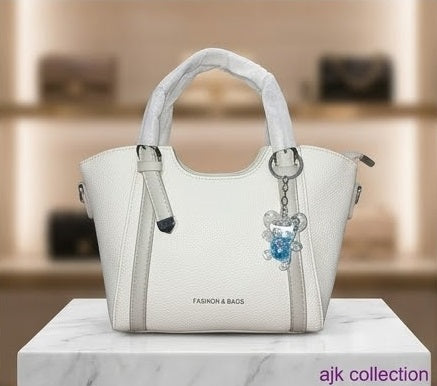 IMPORTED - Women Hand bag Classic Off-White