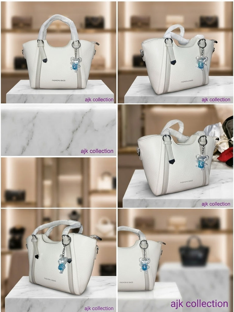 IMPORTED - Women Hand bag Classic Off-White