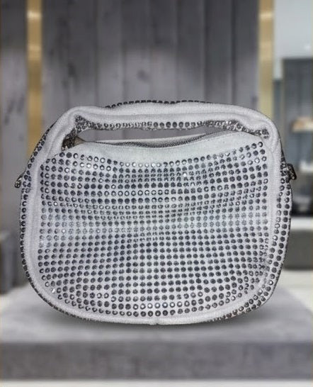 IMPORTED - Girls Sparkling Crystal Rhinestone Embellished Mini Handbag