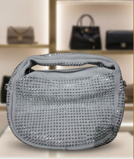 IMPORTED - Girls Sparkling Crystal Rhinestone Embellished Mini Handbag