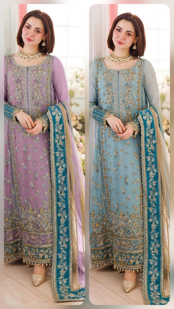 UNSTICHED -- CHARIZMA  - CHIFFON/NET