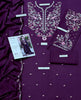 UNSTITCHED - Winter - DHANAK EMBROIDERED 3PC